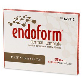 Endoform Natural Dermal Template Fenestrated Collagen Dressing, 4 x 5 Inch