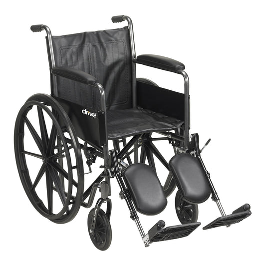 McKesson Wheelchair, 18 Inch Seat Width
