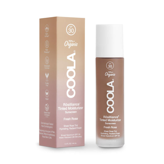 Coola Rōsilliance Tinted Moisturizer Sunscreen Fresh Rose SPF 30