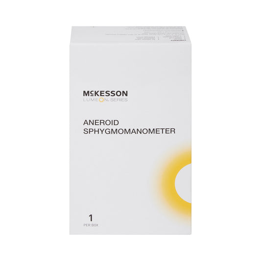 McKesson Deluxe Aneroid Sphygmomanometer with Adult Cuff, 2-Tube, Pocket Size
