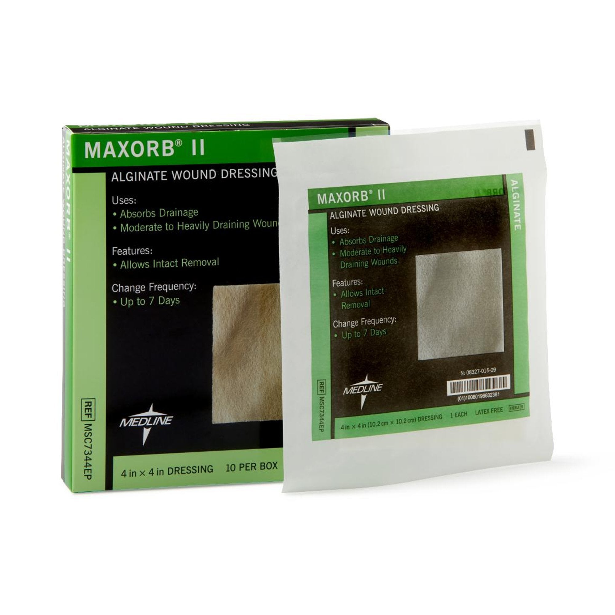 Maxorb II Alginate Dressing, 4 x 4 inch – SurfMed
