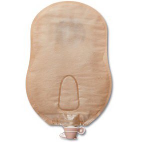 Premier™ 84996 One-Piece Beige Urostomy Pouch, Pre-cut to Fit 32 mm
