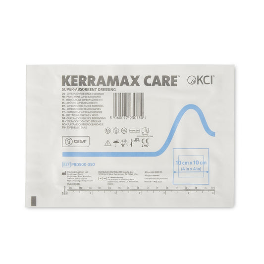 KerraMax Care Super Absorbent Dressing, 4 x 4 Inch