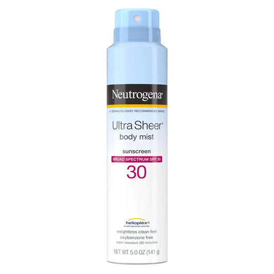 Neutrogena Ultra Sheer Sunscreen Spray, SPF 30