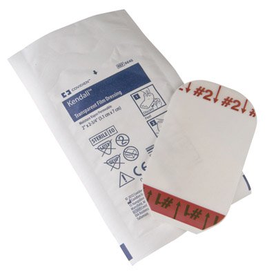 Kendall™ Transparent Film Dressing, 4 x 4.75 Inch