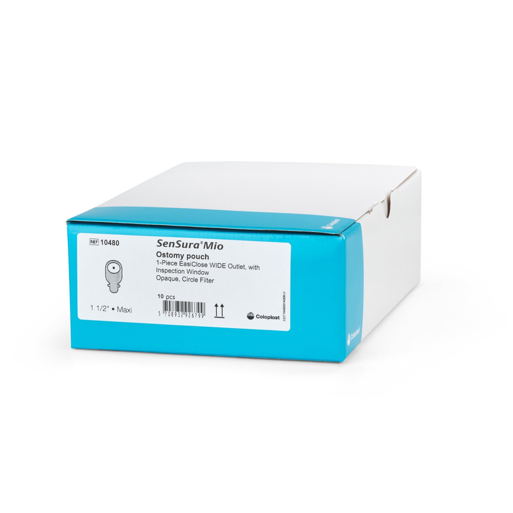 SenSura Mio 1-Piece Opaque Ostomy Pouch, 38mm Stoma