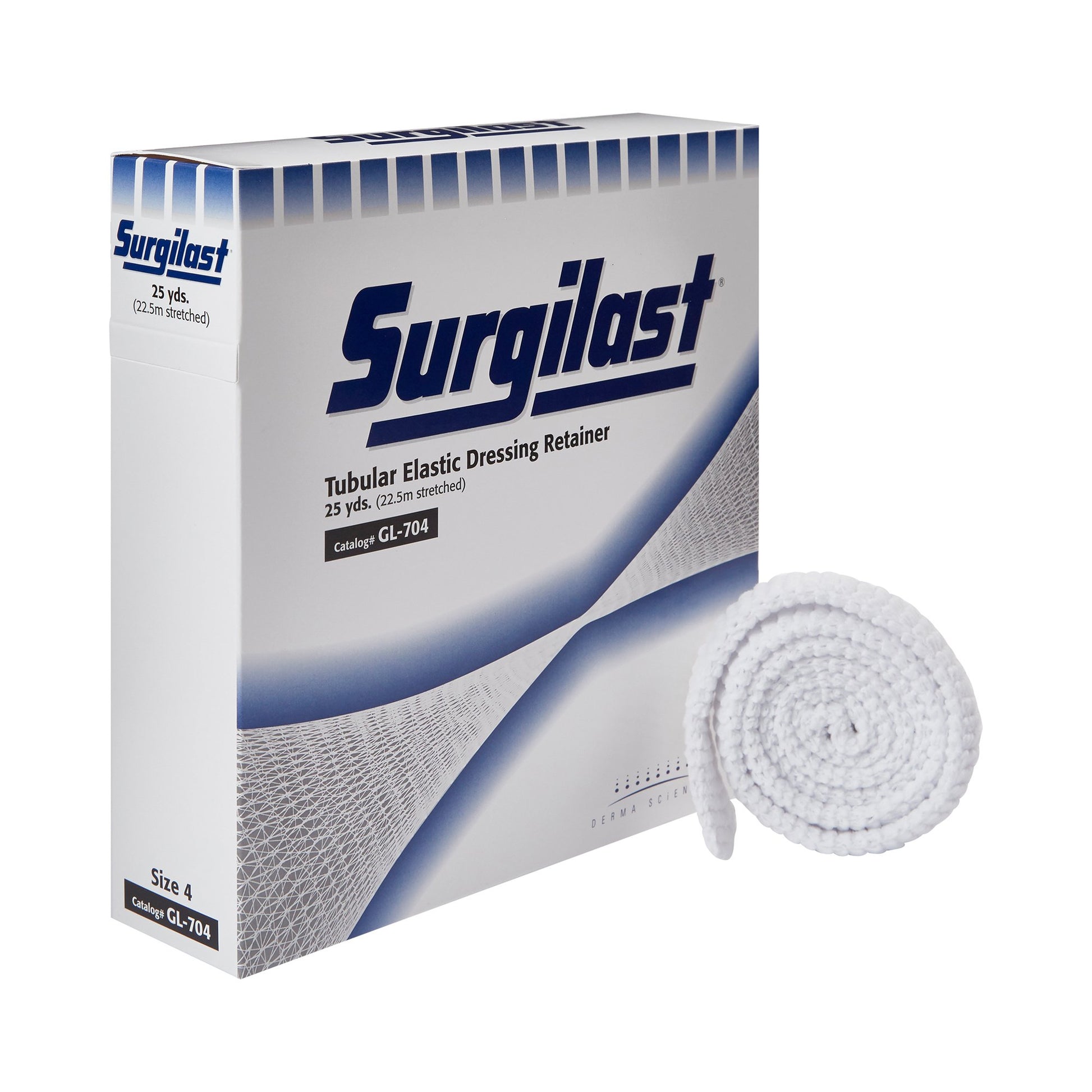 Surgilast Elastic Net Retainer Dressing, Size 4, 25 Yard