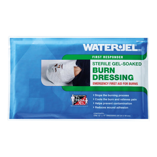 Water-Jel First Responder Hydrogel Burn Dressing, 12 x 16 Inch