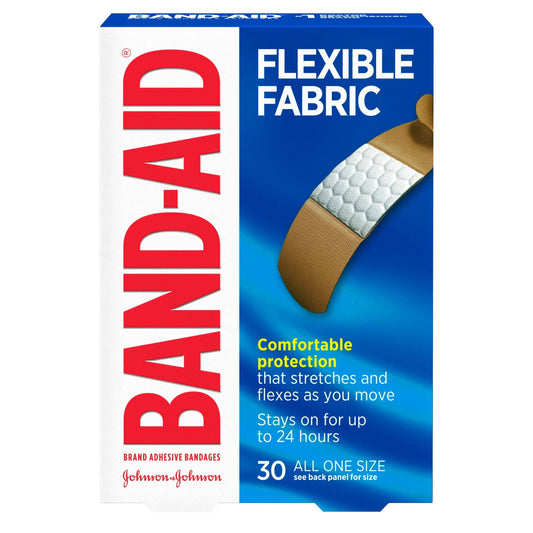 Band-Aid Flexible Fabric Adhesive Bandages