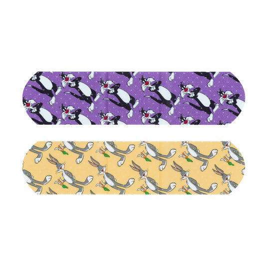 Looney Tunes™ Stat Strip Bugs Bunny /Sylvester Adhesive Strip, x 3 Inch