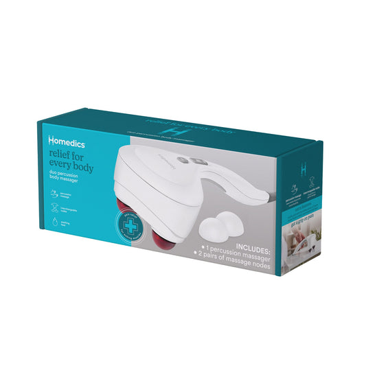Homedics Duo Percussion Body Massager with Heat