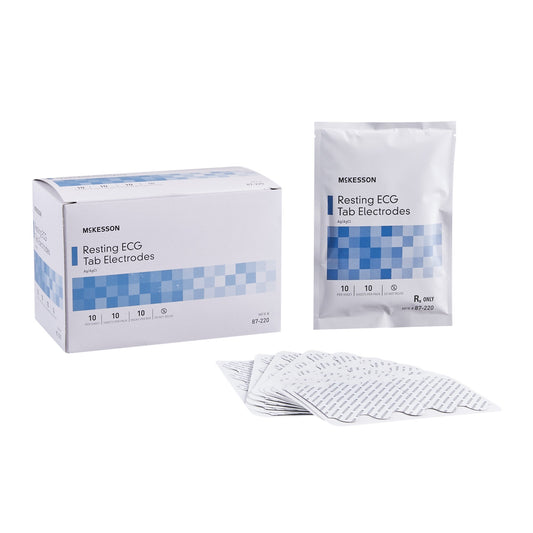 McKesson Resting ECG Tab Electrodes, Ag/AgCl