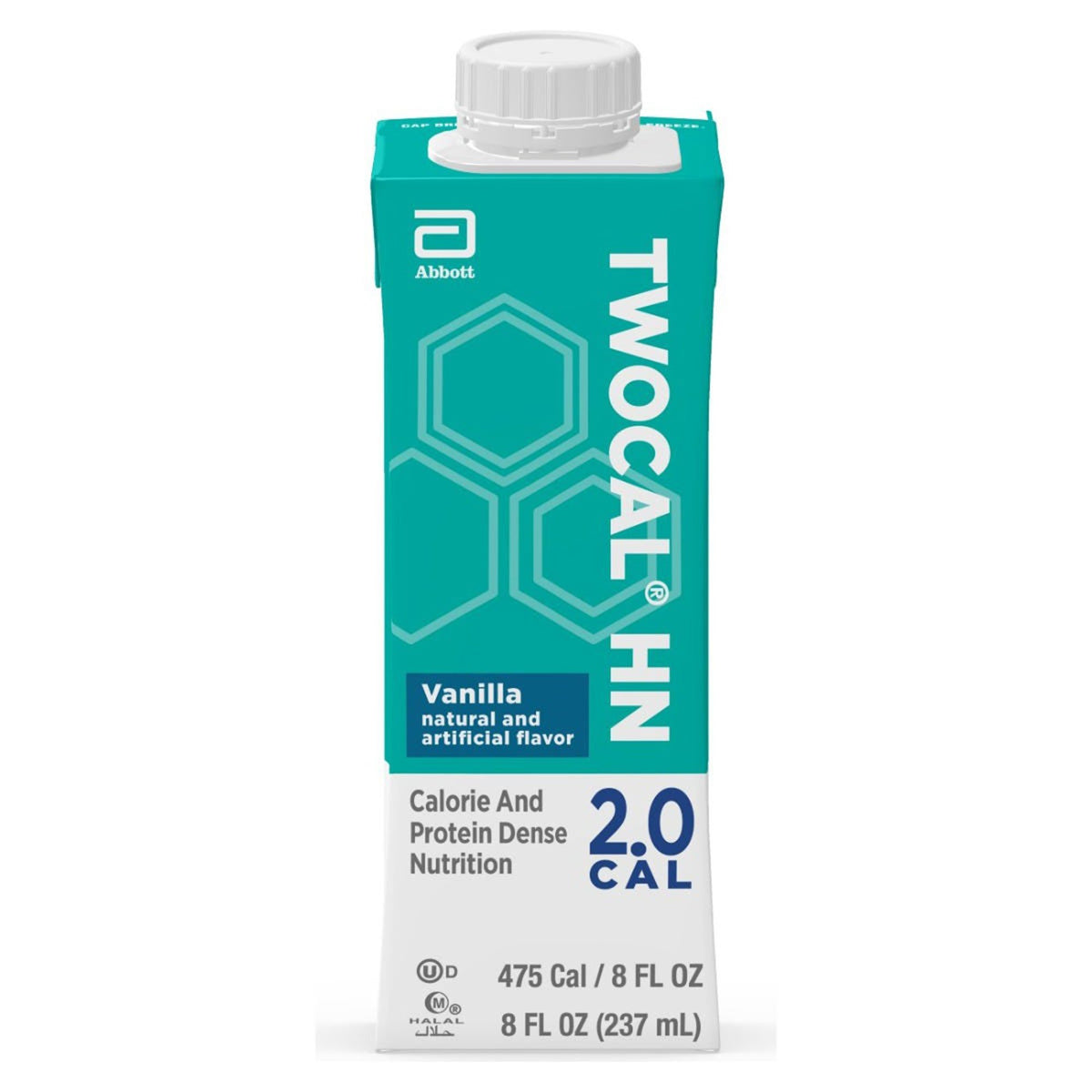 TwoCal HN Vanilla Calorie and Protein Dense Nutrition, 8-ounce carton ...