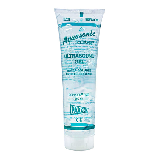 Aquasonic Clear Ultrasound Gel, 60-gram Doppler size tube