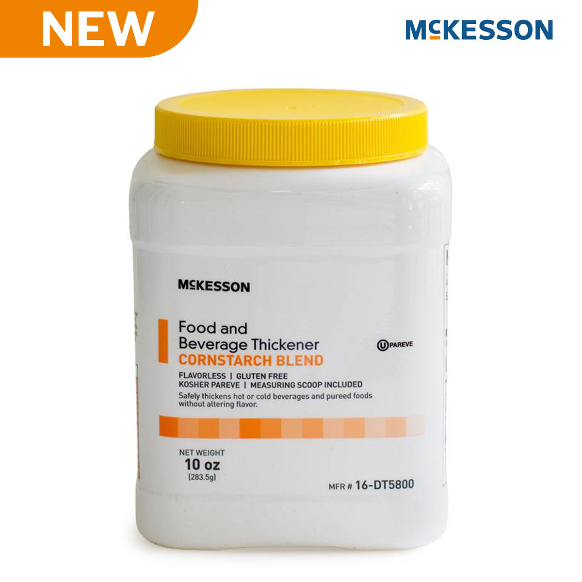 Food and Beverage Thickener McKesson 10 oz. Canister Unflavored Powder ...
