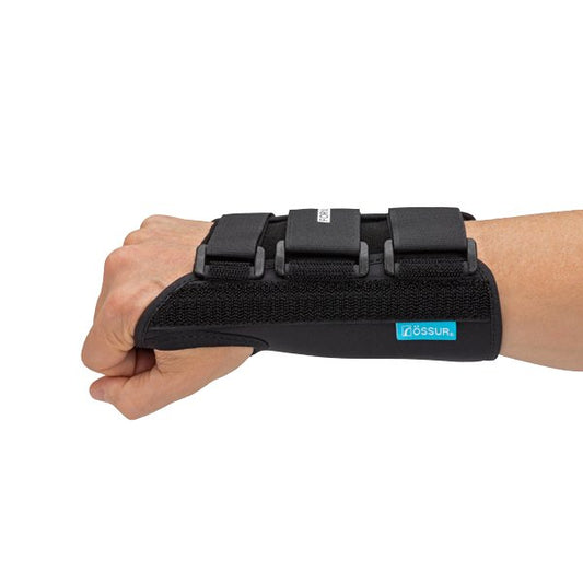 Wrist Brace Ossur Formfit Aluminum / Cotton / Polyester Right Hand Black X-Large