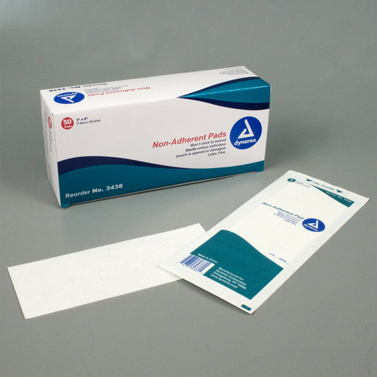 dynarex Non-Adherent Dressing, 3 x 8 Inch