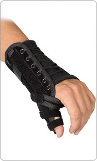 Thumb Support Breg Right Hand Black One Size Fits Most