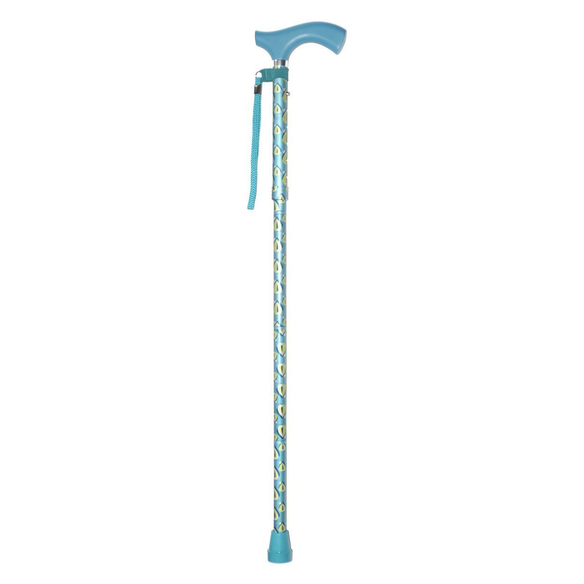 Switch Sticks Folding Cane, Thames Print, 32 to 37 Inch Height