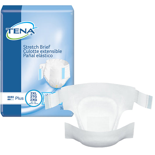 Tena Stretch™ Plus Incontinence Brief, 2X-Large