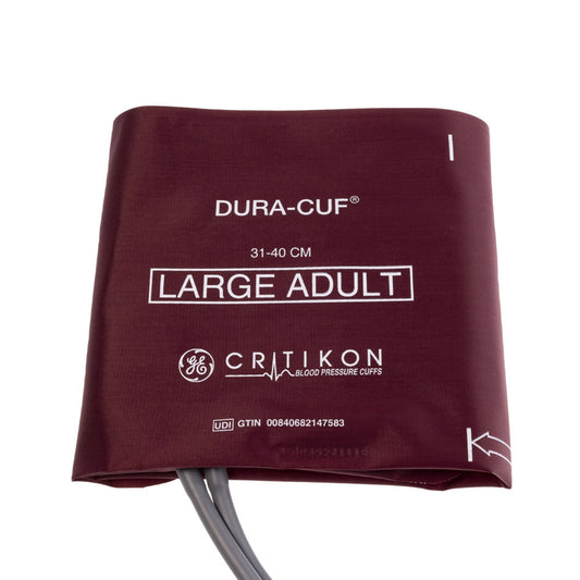 Reusable Blood Pressure Cuff Dura-Cuf 31 to 40 cm Arm Nylon Cuff Adult Long Cuff