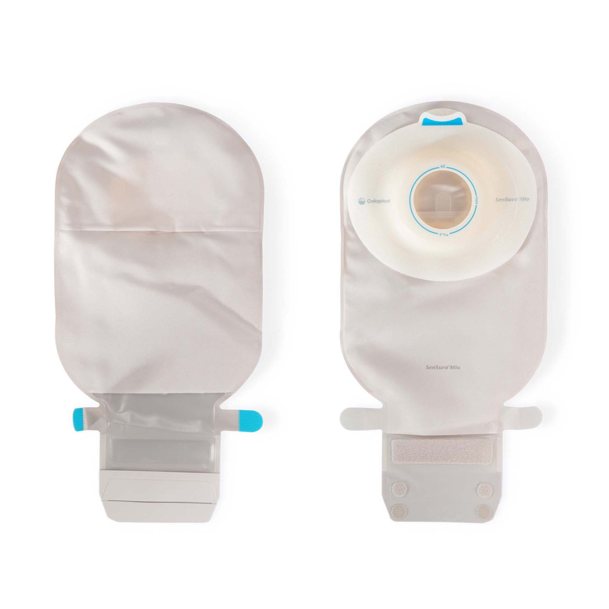 SenSura Mio Convex Deep 1-Piece Opaque Ostomy Pouch, 35mm Stoma