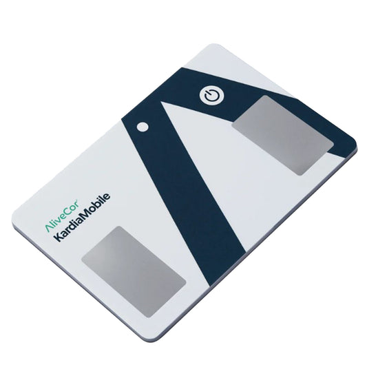 ECG Mobile Card KardiaMobile Card Bluetooth Connectivity Smart Phone Display Resting / Stress