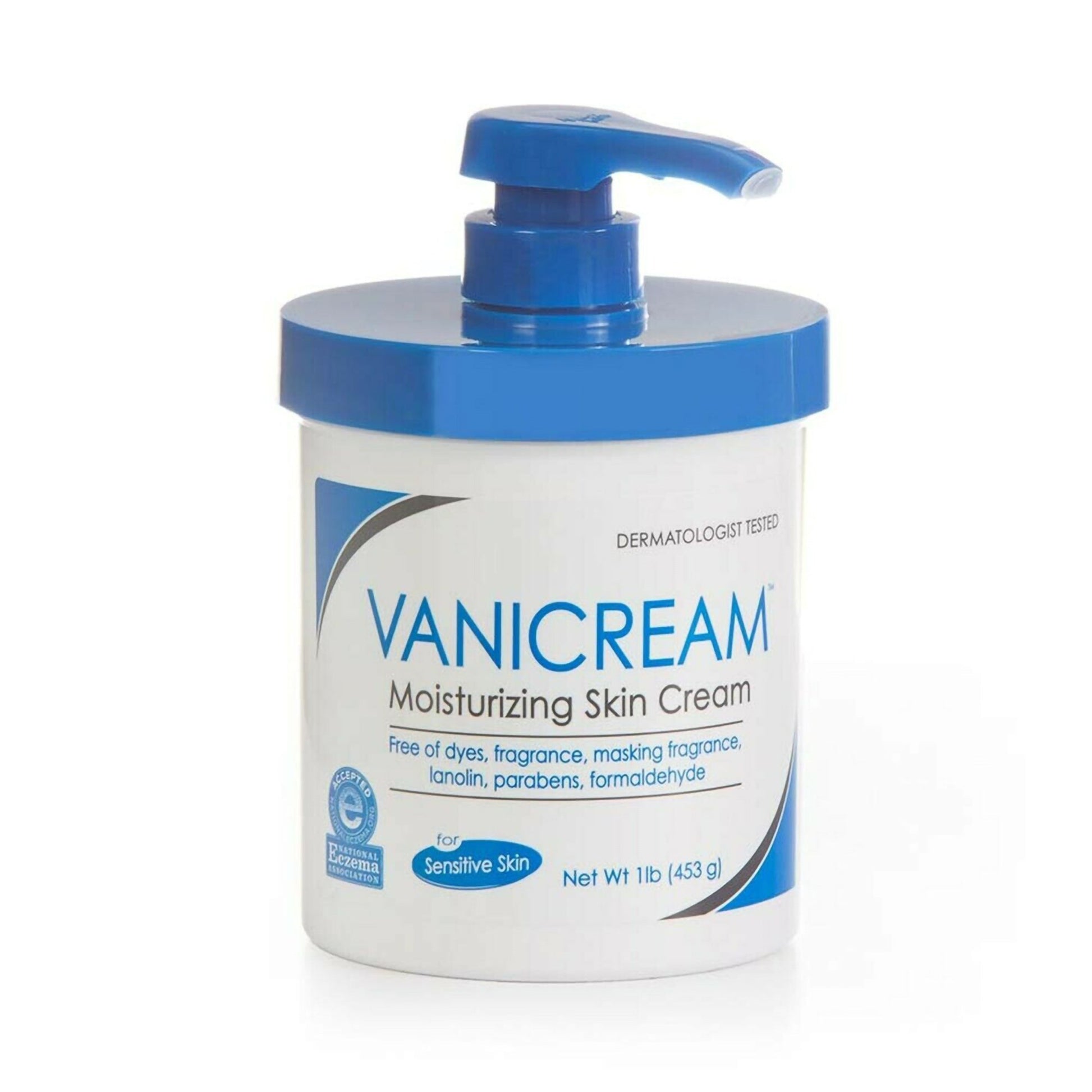 Vanicream Hand and Body Moisturizer, 16-ounce Pump Bottle