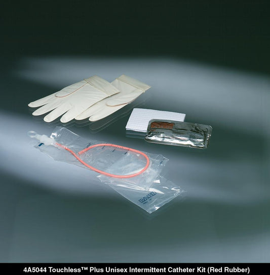 Touchless Plus Intermittent Catheter Kit, 12 Fr., Latex