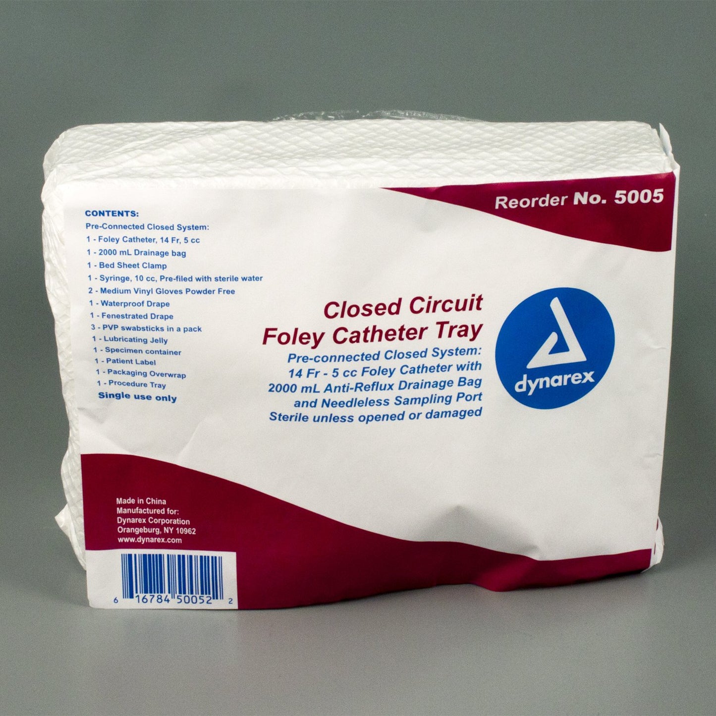 Dynarex Closed Circuit Catheter Tray
