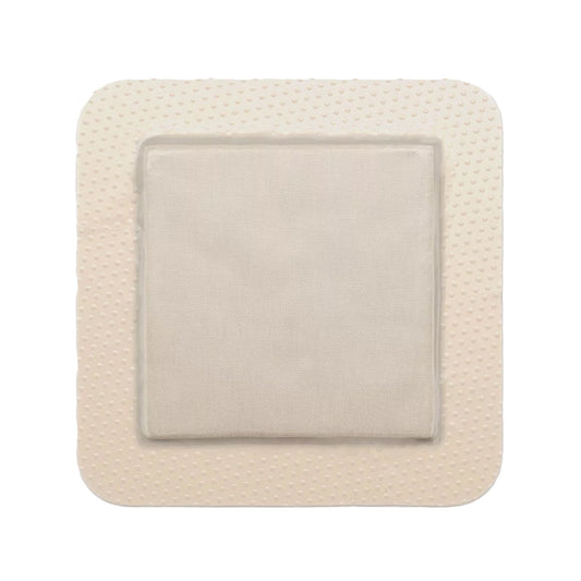 Mepilex Border Ag Foam Dressing with Silver, 4 x 10 Inch
