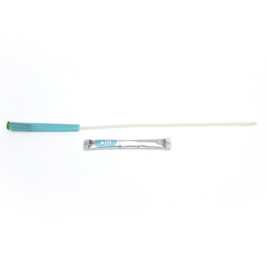 Urethral Catheter GentleCath™ Glide Coude Tip Hydrophilic Coated PVC 8 Fr. 16 Inch Length