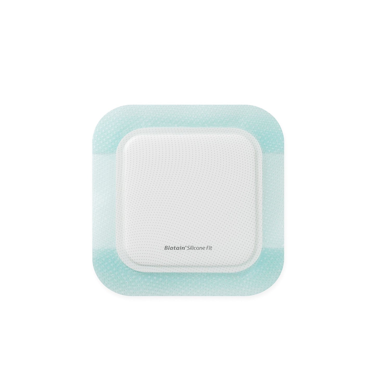 Silicone Foam Dressing Biatain Silicone Fit 7 X 7 Inch With Border Film Backing Silicone Adhesive Square Sterile