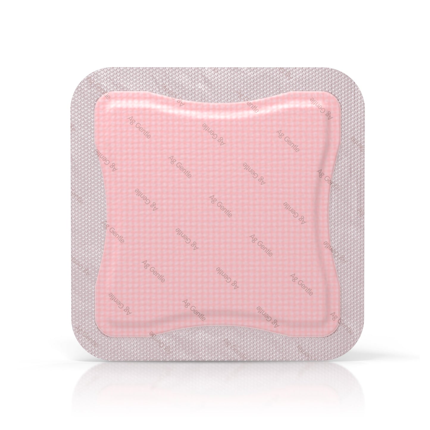 Allevyn Ag Gentle Border Silver Foam Dressing, 7 x 7 Inch