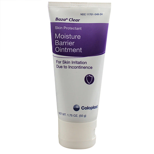 Baza Clear Moisture Barrier Ointment, CHG Compatible, 1.75-ounce Tube