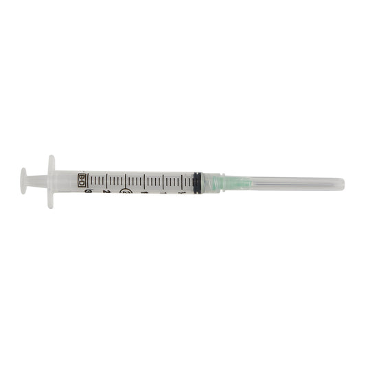PrecisionGlide™ Syringe with Hypodermic Needle, 21 Gauge, 1.5" Needle Length