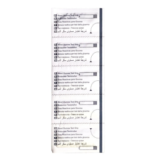 Blood Glucose and Ketone Test Strips 50 Strips per Pack For Ketone Precision Meters