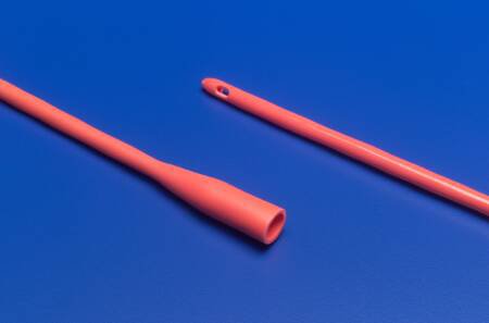 Dover™ Urethral Catheter, 16 Fr., Unisex, Straight, Orange