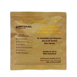 Hydrogel Burn Dressing Water-Jel Tactical Military Sheet 4 X 4 Inch Sterile