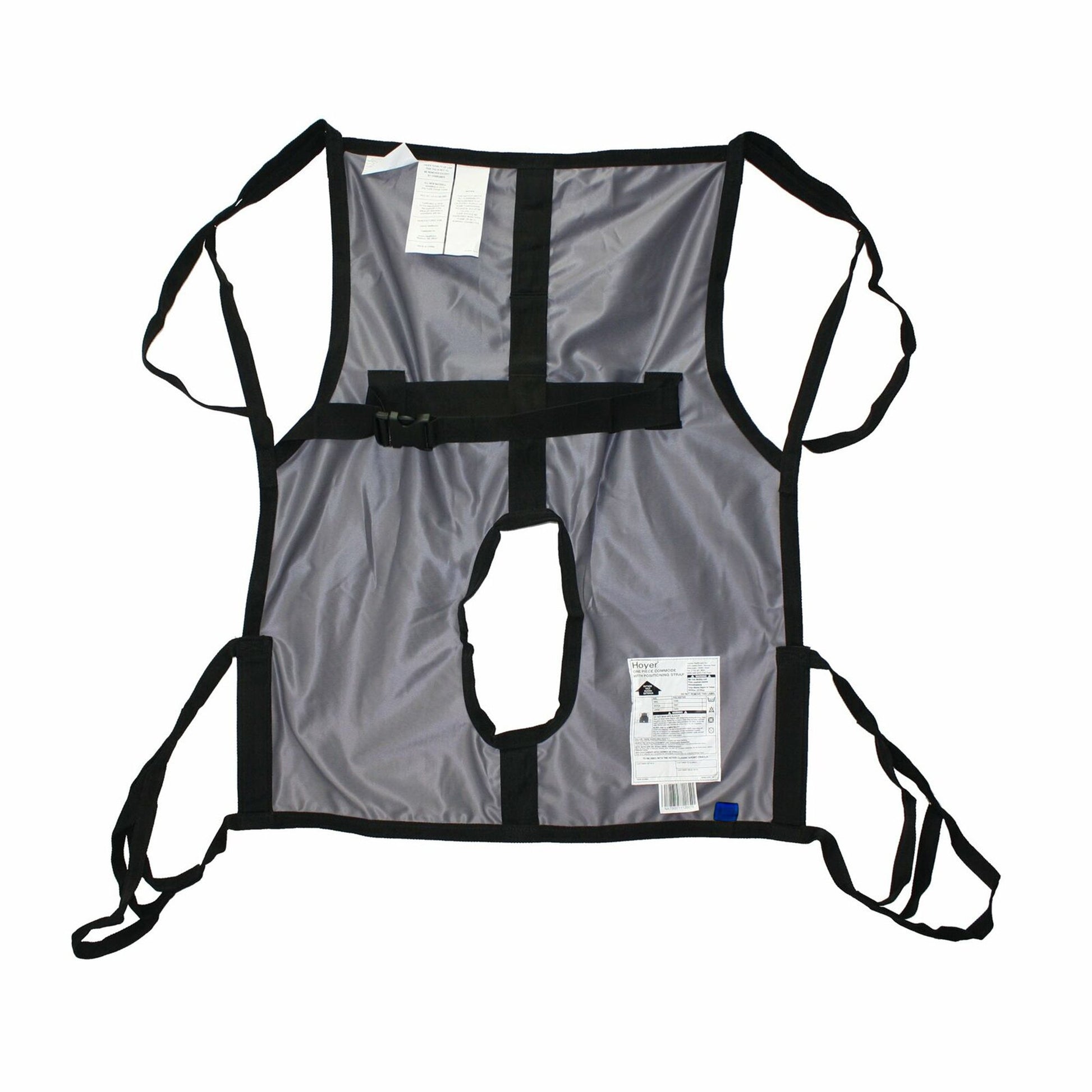 Hoyer One Piece Commode Sling without Head Support, Extra Large, 4 Point Cradle