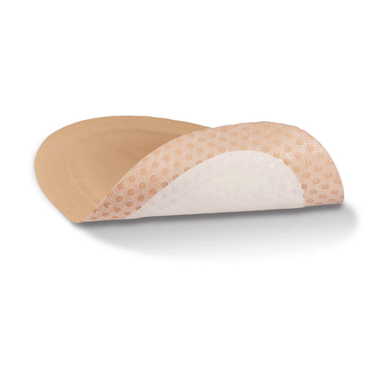 Eclypse Border Super Absorbent Wound Dressing, 6 x 8 Inch Oval