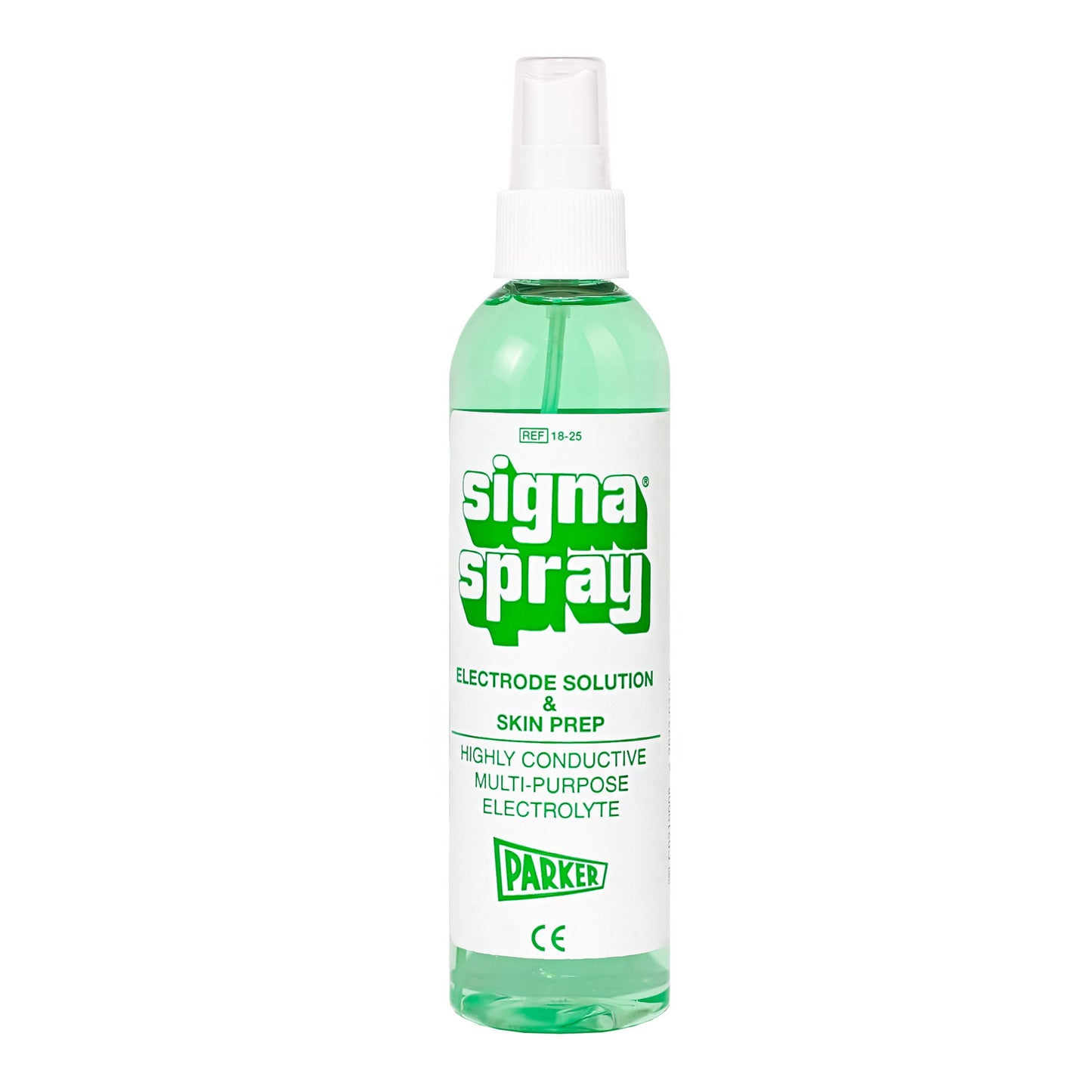 Signaspray Electrode Solution & Skin Prep, 250 mL Clear Spray Dispenser Bottle