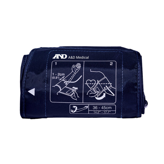 Reusable Blood Pressure Cuff Accufit 36 to 45 cm Arm Nylon Cuff Large Cuff