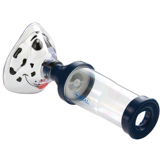 Holding Chamber with Mask Airial Aerosol Medication