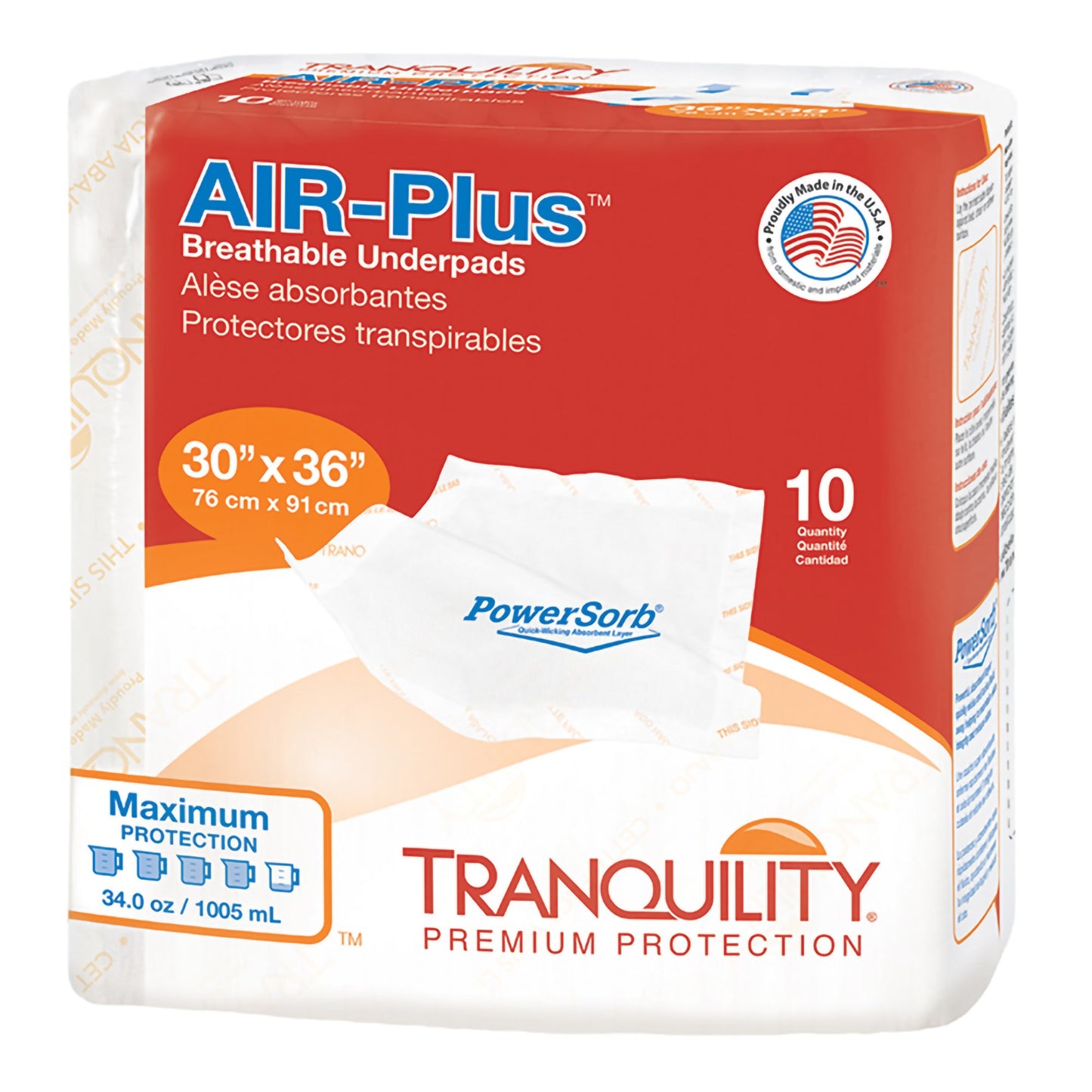 Tranquility AIR-Plus™ Low Air Loss Underpad, 30 x 36 Inch