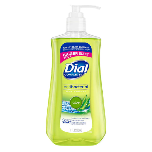 Dial Complete Antibacterial Liquid Hand Soap, Aloe