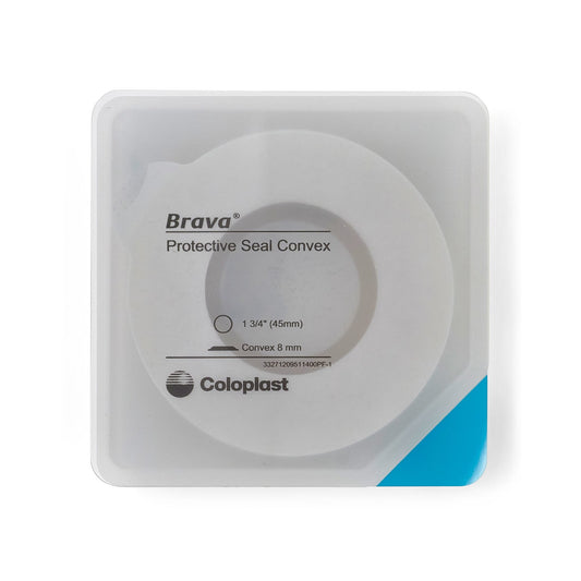 Ostomy Seal Brava Convex, Starter Hole 1-3/4 Inch (45mm) For Use with Ostomy Pouch