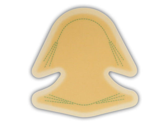 DuoDerm Signal Hydrocolloid Dressing, 7½ x 7-4/5 Inch Heel