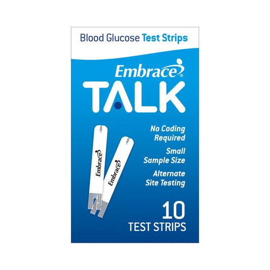 Omnis Health Embrace Blood Glucose Test Strips