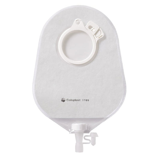 Assura ColoKids™ Transparent Urostomy Pouch, Green Match